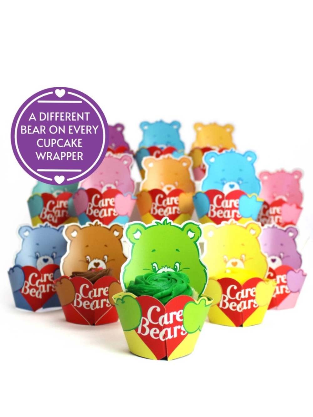 Care Bears Cupcake 🧁 Wrappers